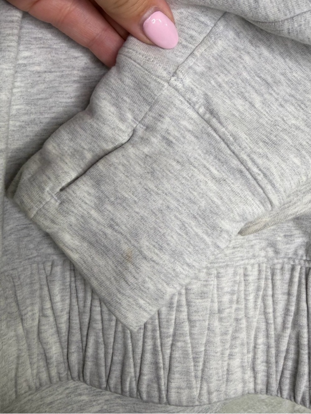 Lululemon Stress Less Funnel Neck Heather pullover - Size: 2 - Picture 7 of 7